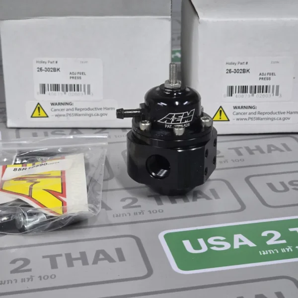 aem fuel pressure regulator 25 302bk — พร้อมส่ง