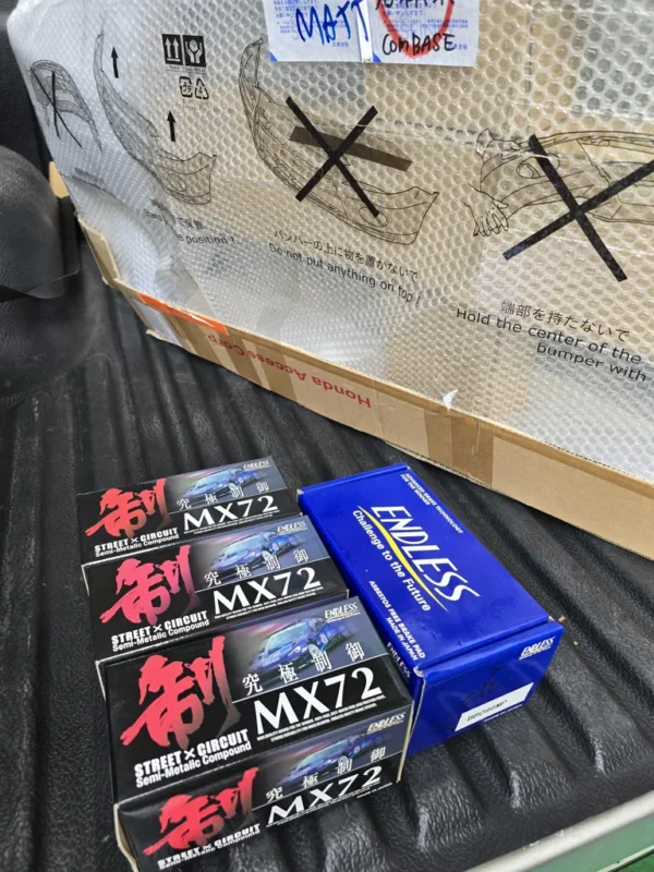 ผ้าเบรก endless mx72 brake pads — พร้อมส่งในไทย