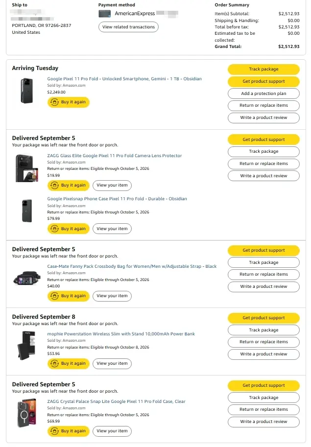 สั่ง Amazon ส่งโกดัง Oregon ไม่มี State Sales Tax