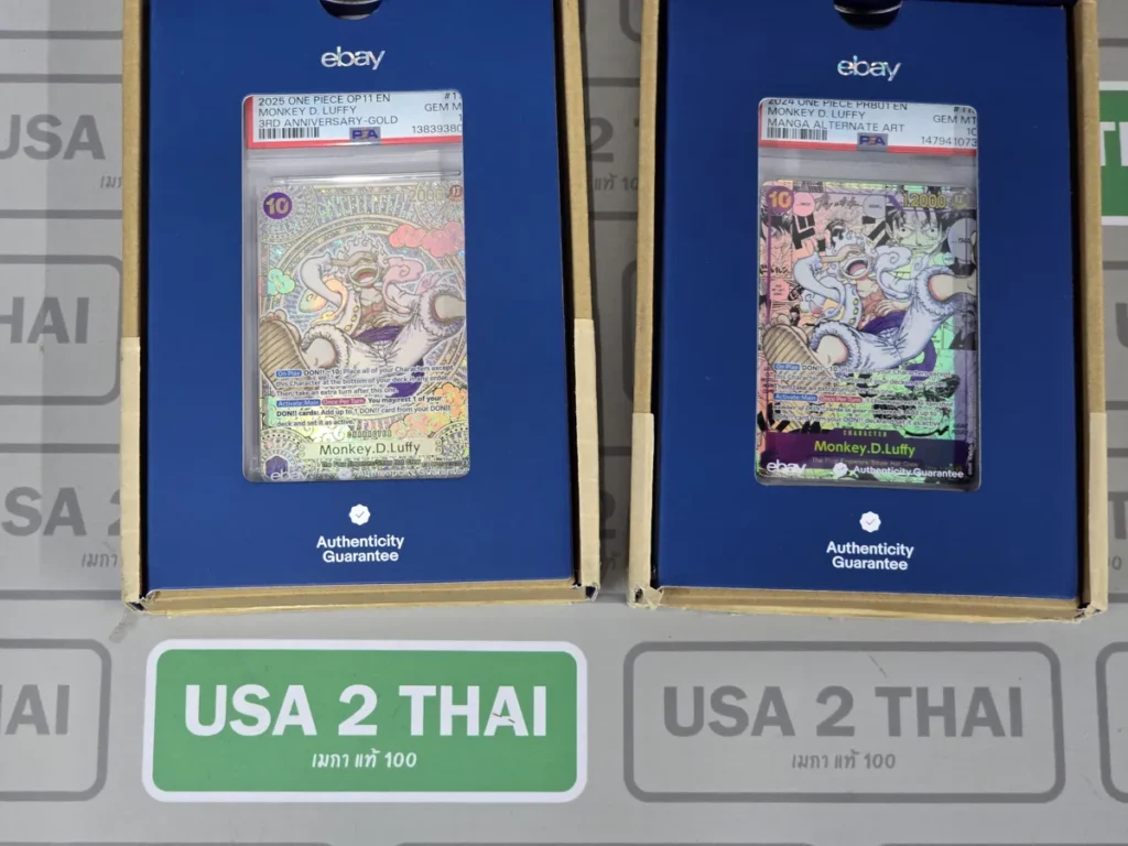One Piece Card PSA จาก eBay ส่งไทย