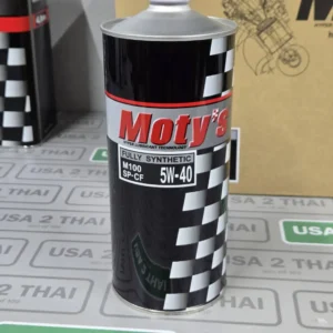 Moty's M100 5W-40 น้ำมันเครื่อง Fully Synthetic ขนาด 1L