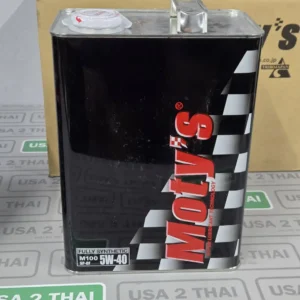 Moty's M100 5W-40 น้ำมันเครื่อง Fully Synthetic ขนาด 4L