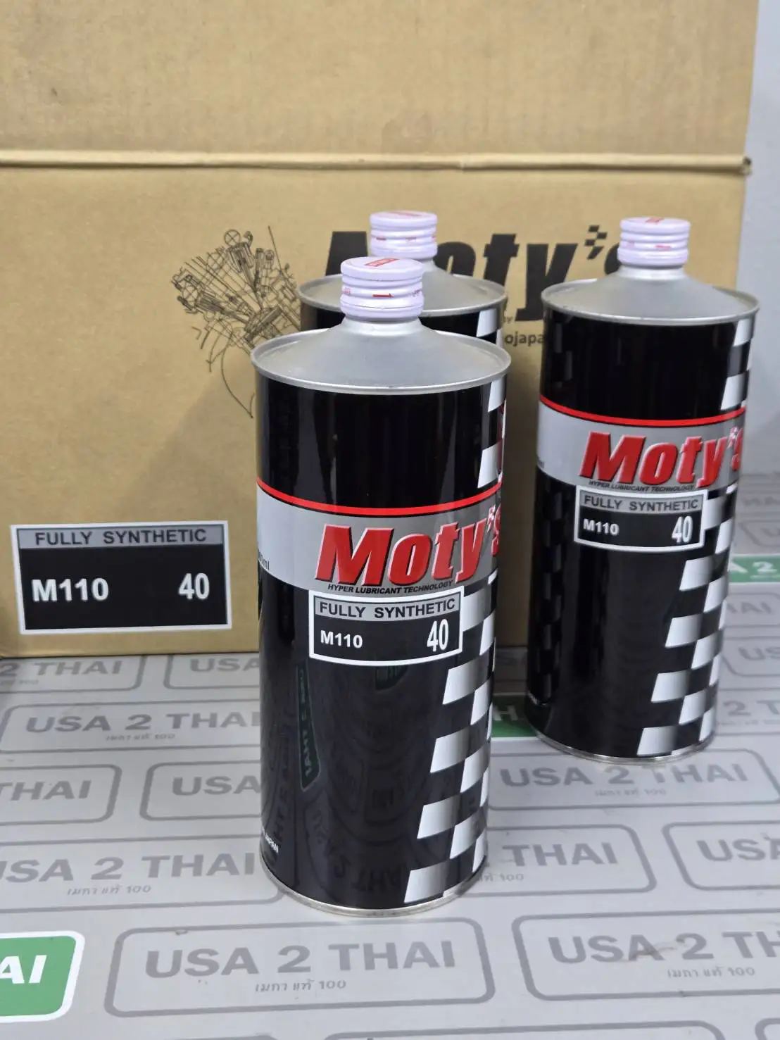Moty's M110 SPZ 40 1L น้ำมันเครื่องสังเคราะห์แท้
